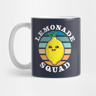 Lemonade Squad - Funny Lemonade Stand Summer Mug